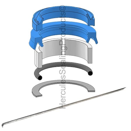 Toyota -After Market Parts Hydraulic Cylinder Repair Kit- 32 mm X 1.750LIFT TRUCK KITS 04653-U1010-71